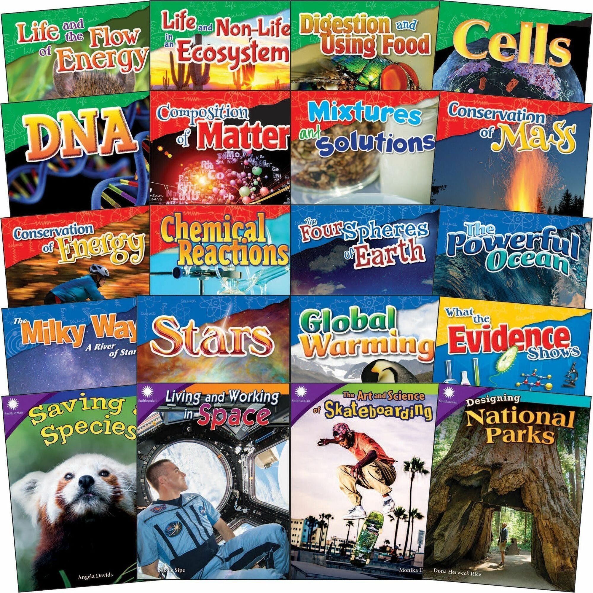 Shell Education Science Book Set, Grade 5, Printed Book, 20 Books per Set