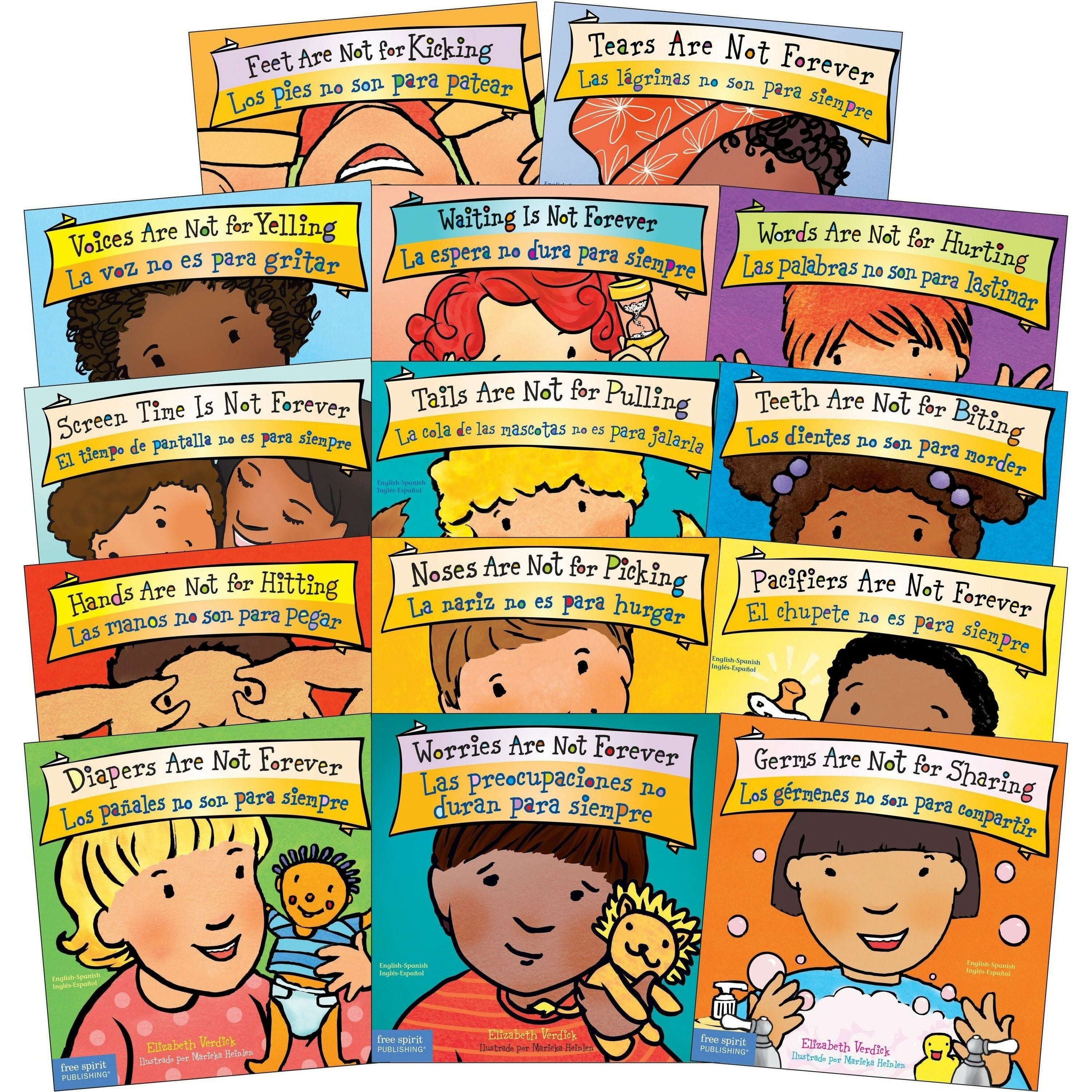 Shell Education Best Behavior Series (Bilingual Board books) 14-Book Set Printed Book