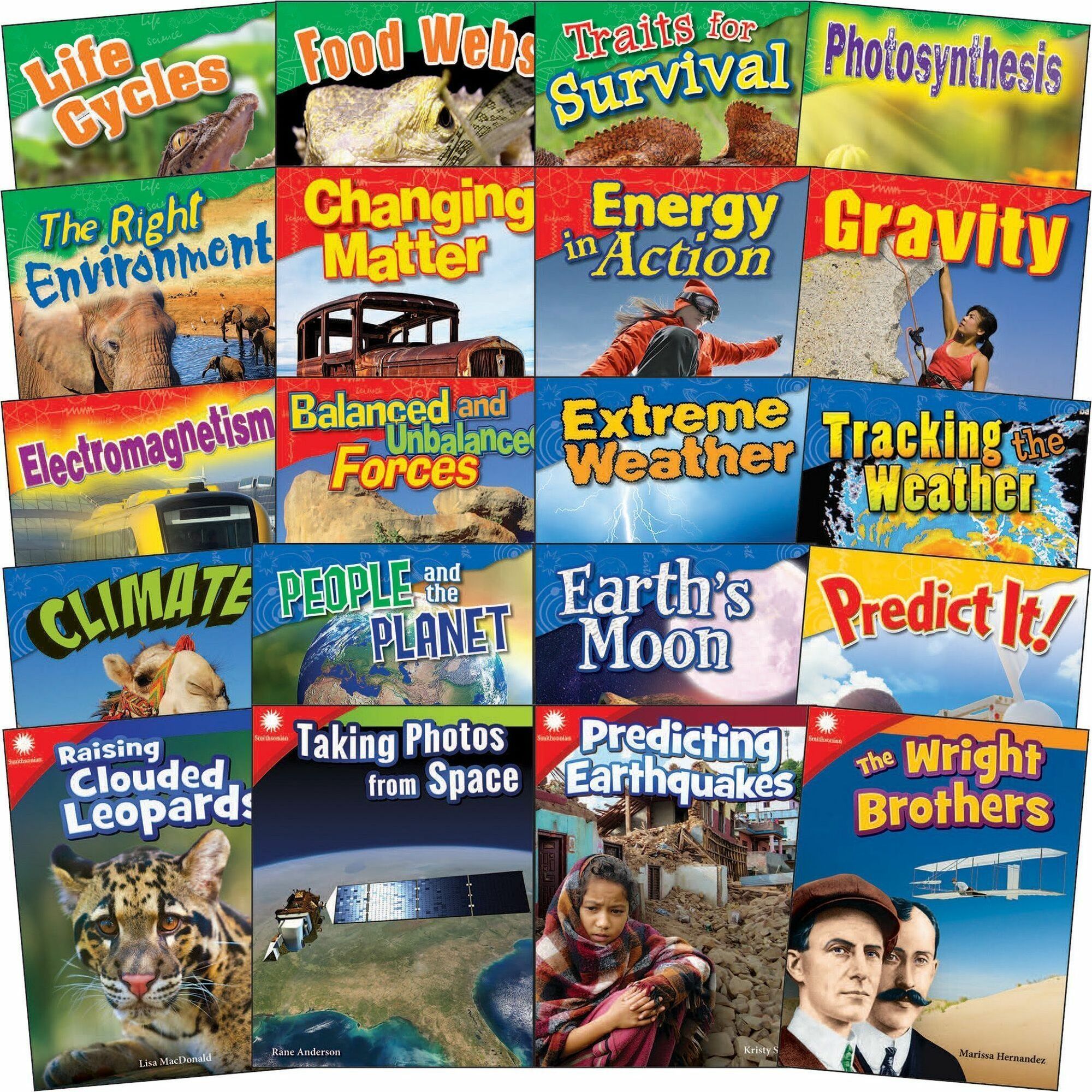 Shell Education Science Book Set, Grade 3, Printed Book, 20 Books per Set