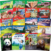Shell Education Science Book Set, Printed Books, Grade K, 20 Books per Set