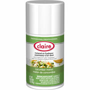 Claire Metered Air Freshener with Ordenone, Cucumber Melon Scent, Aerosol, 7 fl oz, Covers 6000 ft³, Lasts 30 Days, 1 Each