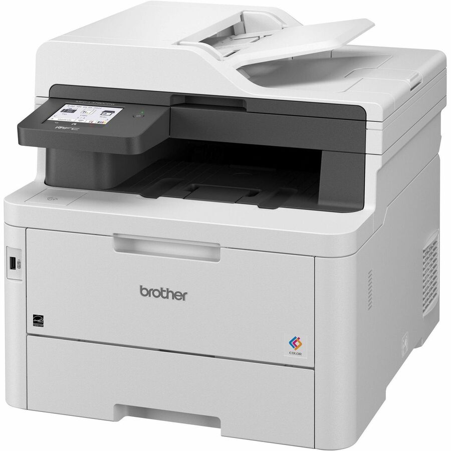 Copier/Fax/Printer/Scanner - 600 x 2400 dpi Print - Color Flatbed Scanner - 19200 dpi Optical Scan - Gigabit Ethernet - Wireless LAN - Apple AirPrint, Mopria - USB - For Plain Paper Print - 1 Each