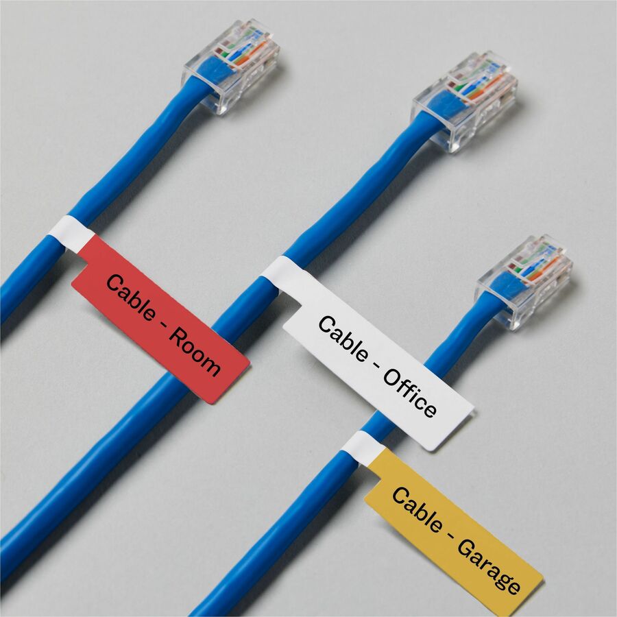 Avery&reg; Cable Labels, P-Style, 1.02" x 3.3" , 300 Total (61540)