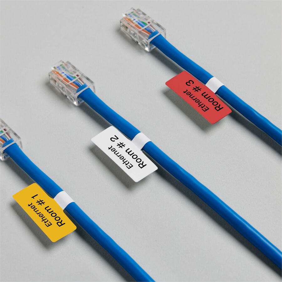 Avery&reg; Cable Labels, T-Style, 1.25" x 2" , 300 Total (61539)