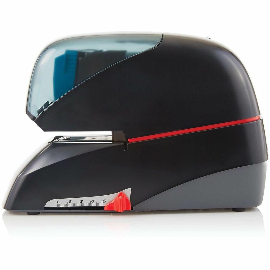 Staples Upto 90 Sheet of 20lb Paper - Holds Upto 5000 Staple - 2" Throat Depth - Black - Rubber - 1 Each