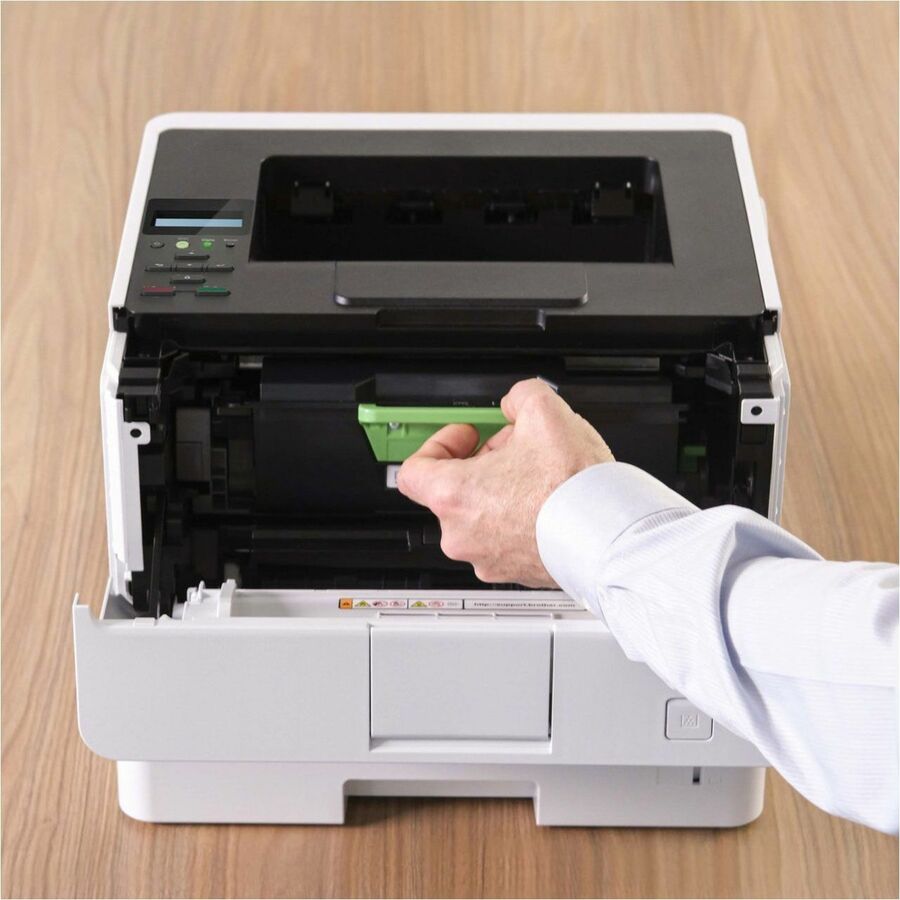 50 ppm Mono - 1200 x 1200 dpi class - Automatic Duplex Print - 520 Sheets Input - Ethernet - Wireless LAN - Wi-Fi Direct, Apple AirPrint, Mopria, Brother Mobile Connect - 125000 Pages Duty Cycle - Plain Paper Print - Gigabit Ethernet - USB