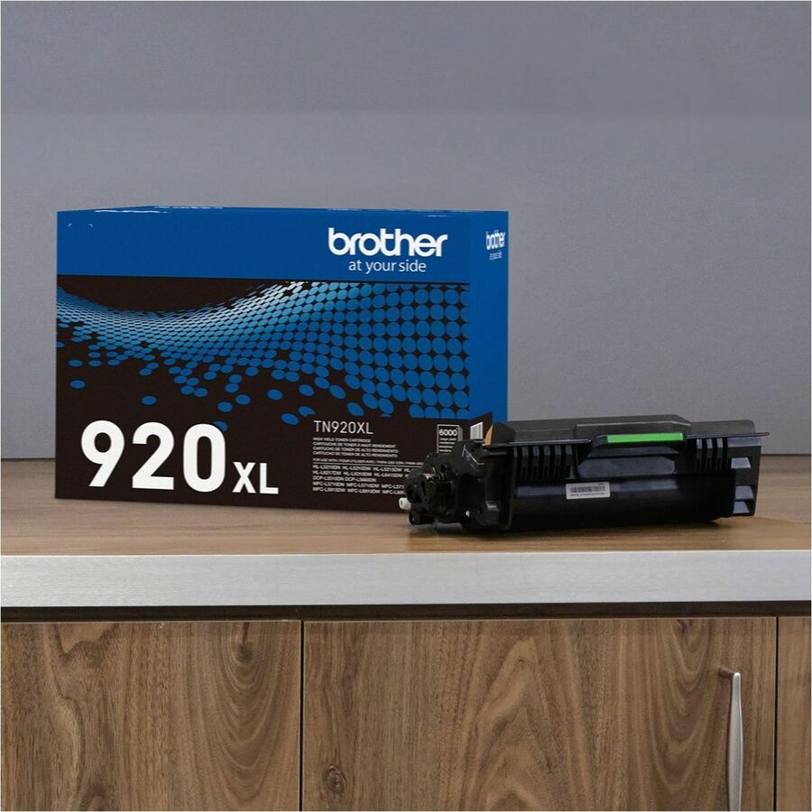 Brother Original High Yield Laser Toner Cartridge, Black, 6000 Pages, 1 Each