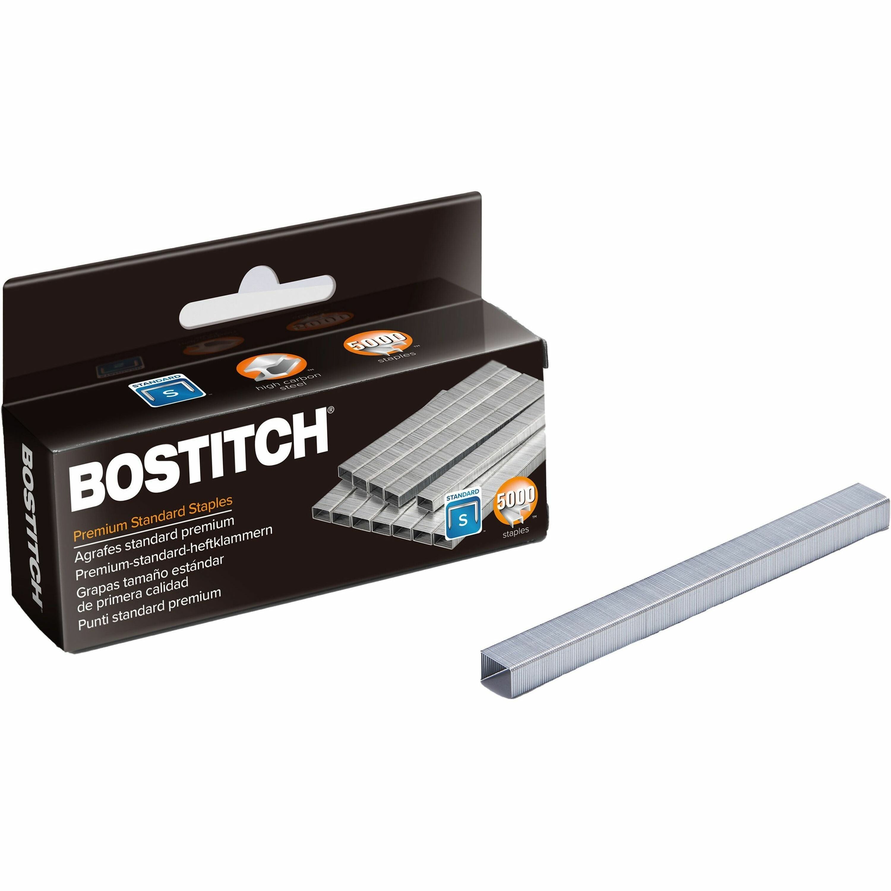 Standard - 1/4" - 1/4" Leg - 1/2" Crown - Silver - 210 Per Strip - 5000 / Box