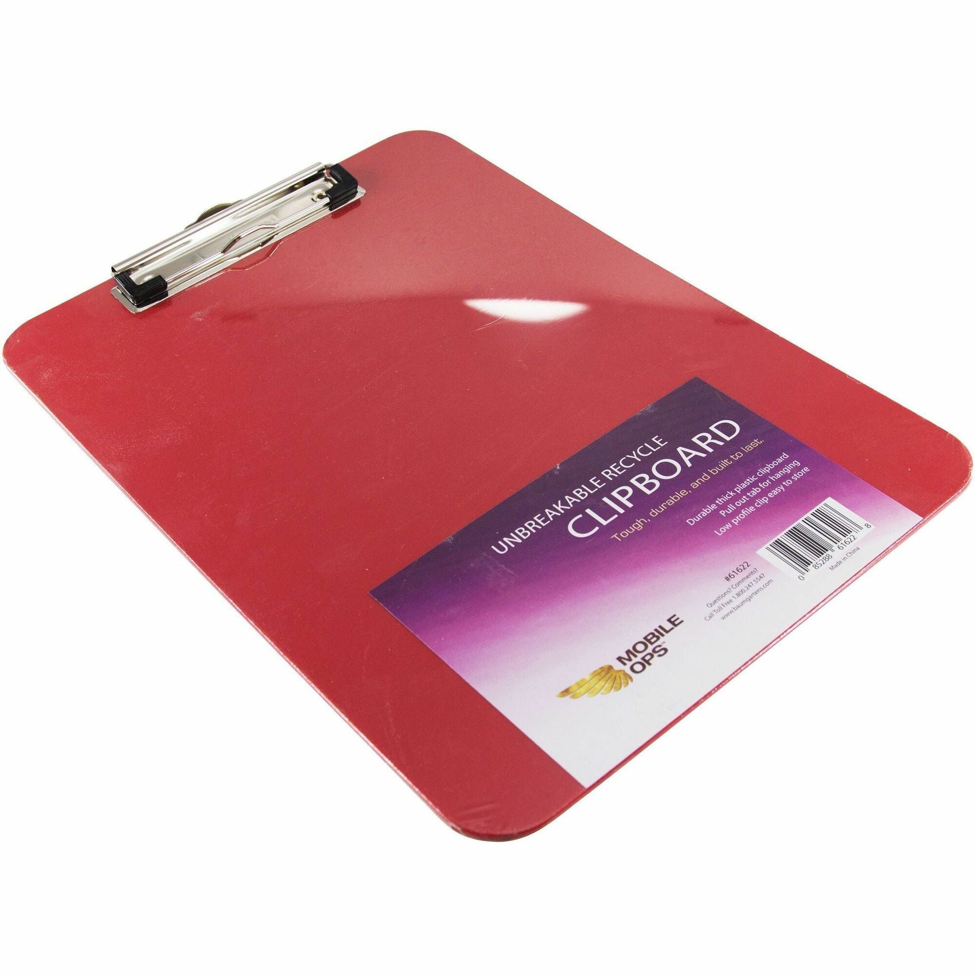 Wire Clip - Polypropylene - Red