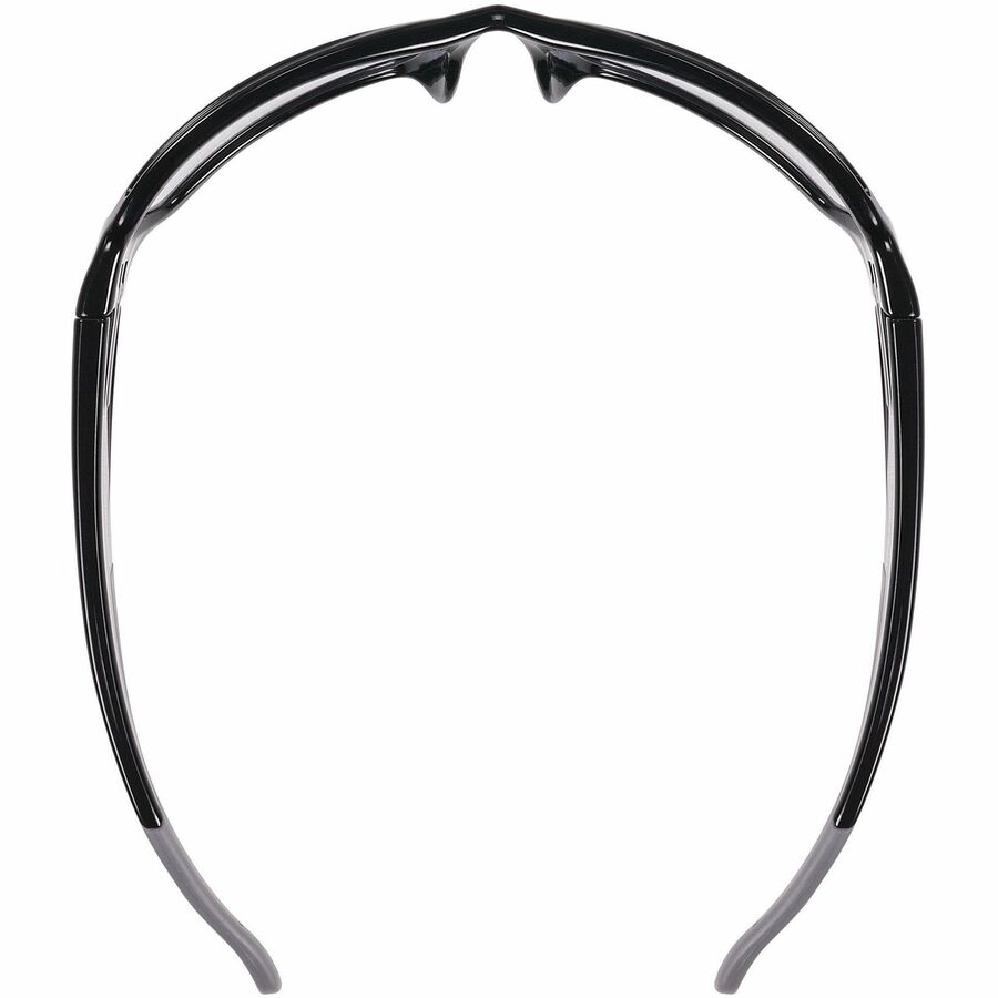 Ergodyne THOR Anti-Scratch/Anti-Fog Safety Glasses, Clear Lens, Matte Black Frame, Flexible Durable Nylon, 1 Each