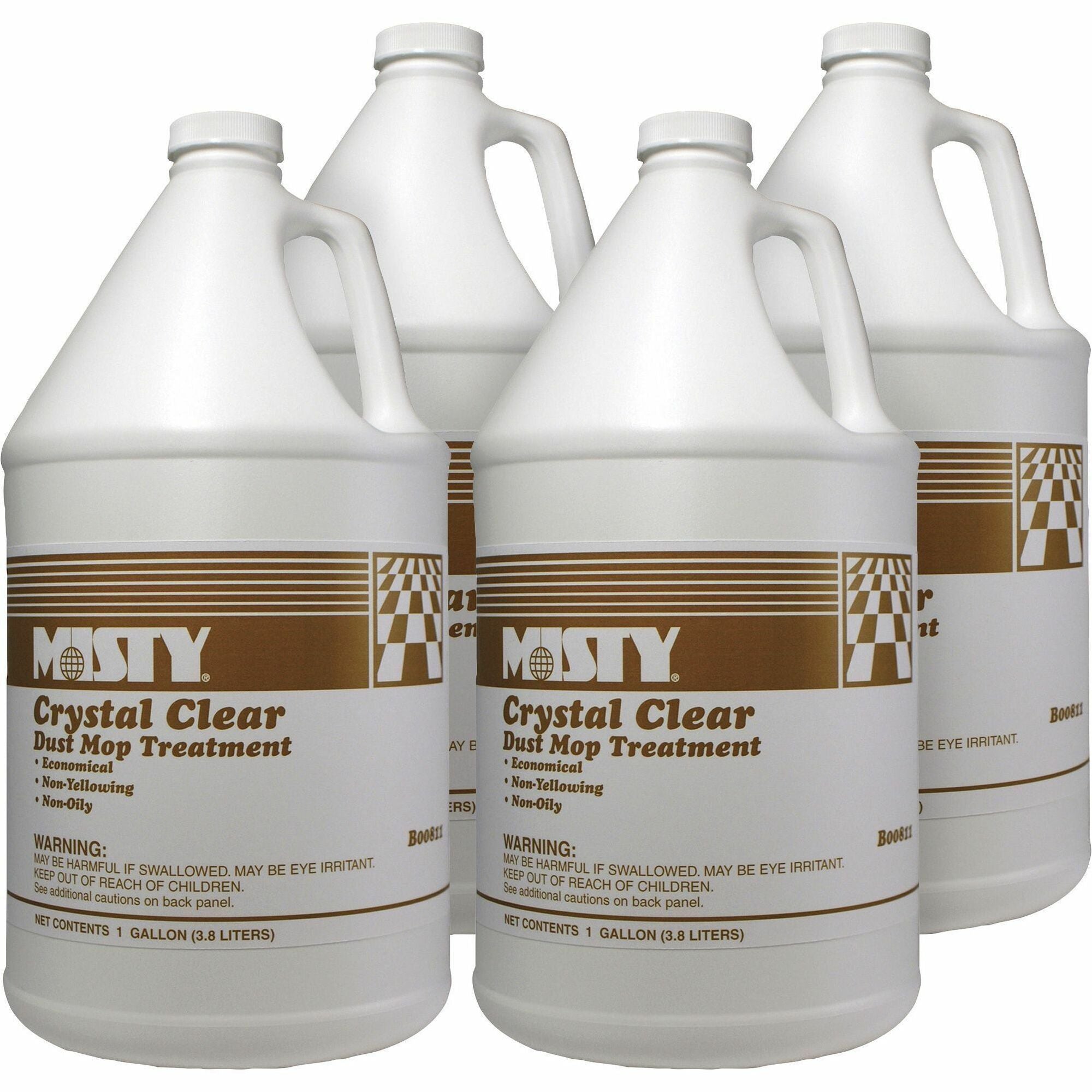 For Multipurpose, Multi Surface - Ready-To-Use - 128 fl oz (4 quart) - Grapefruit Scent - Non-abrasive, Oil-free, Low Odor - Crystal Clear - 4 / Carton
