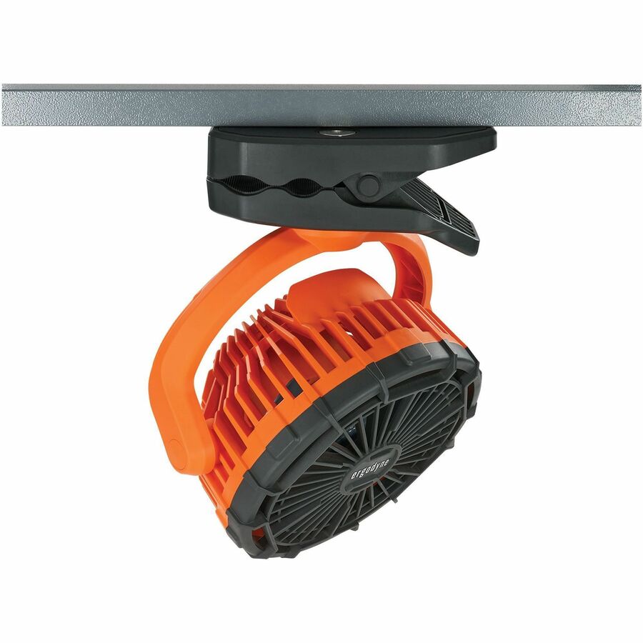 2 Speed - Rechargeable, Rotatable Head, 360&deg; Swivel, Heat Resistant, Quiet Operation, Compact, Lightweight, LED Indicator, Durable, Impact Resistant - 10.4" Width - Orange