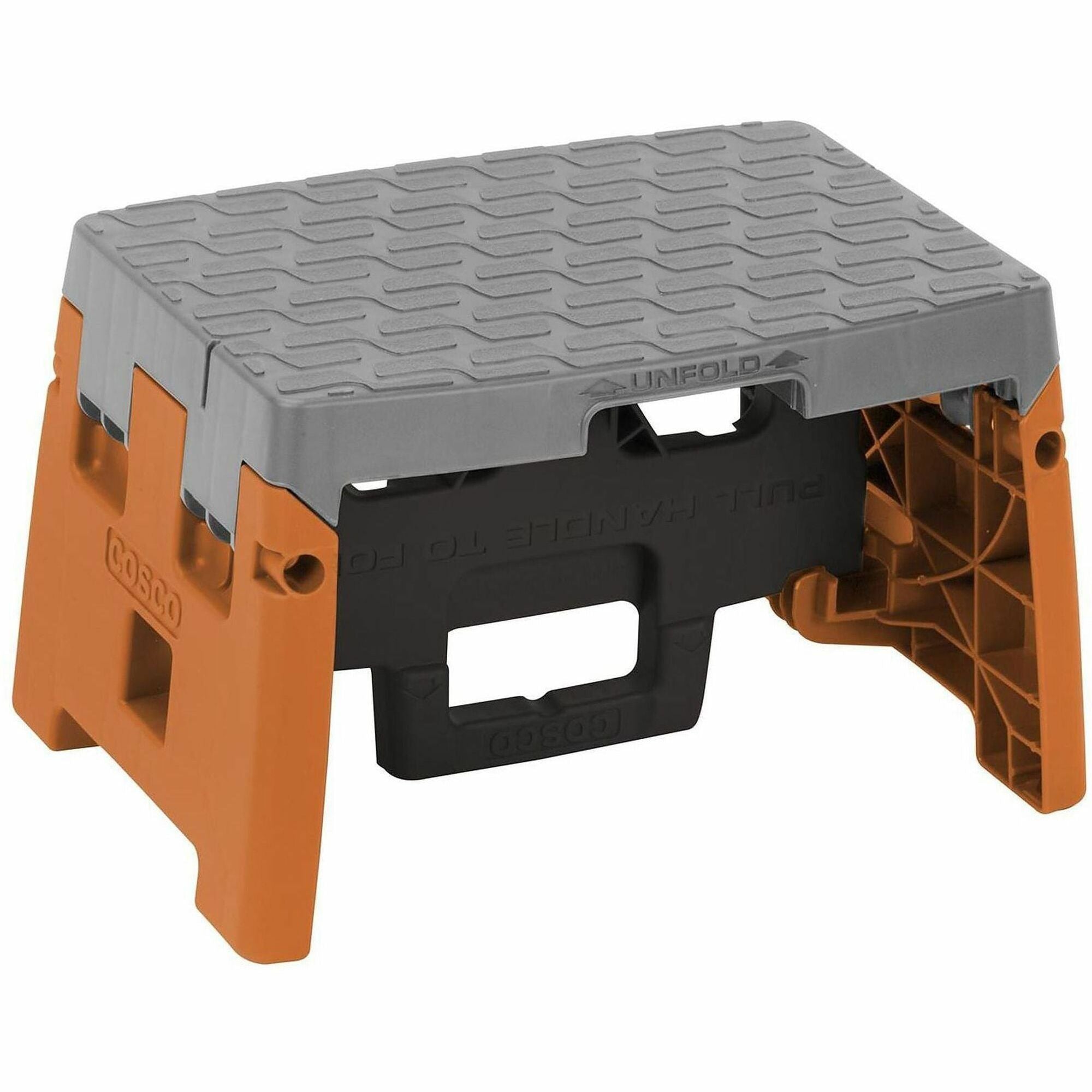 1 Step - 300 lb Load Capacity - Type IA - Gray, Orange