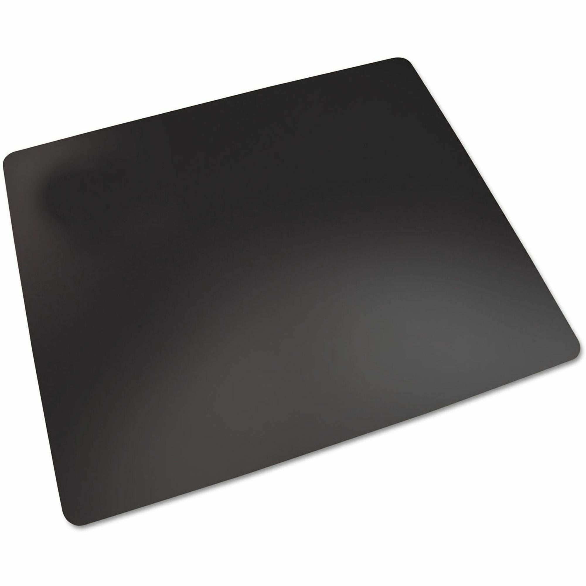 Rectangular - 24" Width x 17" Depth - Foam Backing - Polyvinyl Chloride (PVC), Rhinolin - Black