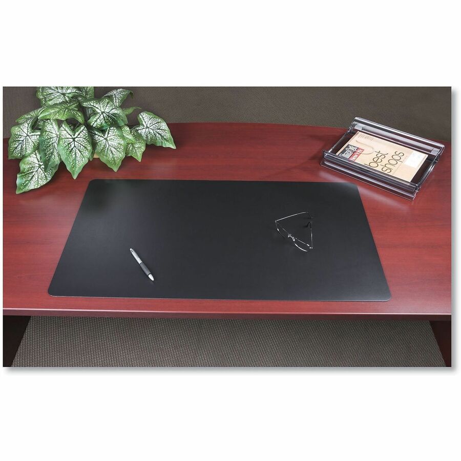 Rectangular - 24" Width x 17" Depth - Foam Backing - Polyvinyl Chloride (PVC), Rhinolin - Black