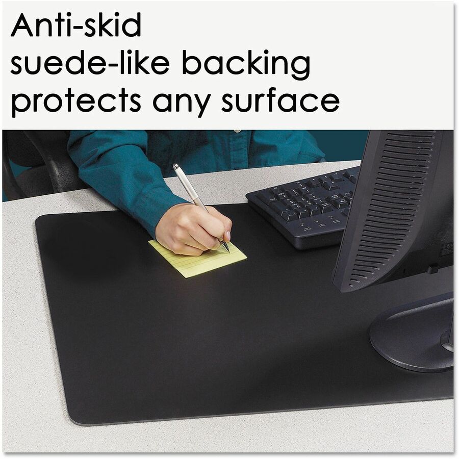 Rectangular - 24" Width x 17" Depth - Foam Backing - Polyvinyl Chloride (PVC), Rhinolin - Black