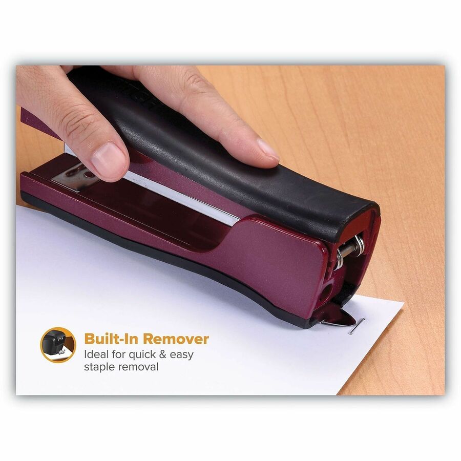 Staples Upto 20 Sheet - Holds Upto 210 Staple - Full Strip - Magenta - 1 Each