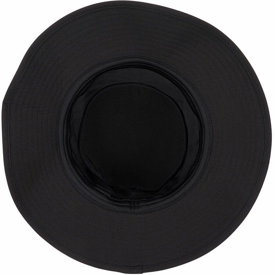 Ergodyne 8939 Cooling Bucket Hat, Black, Polyester/Spandex, One Size Fits Most, 1 Each