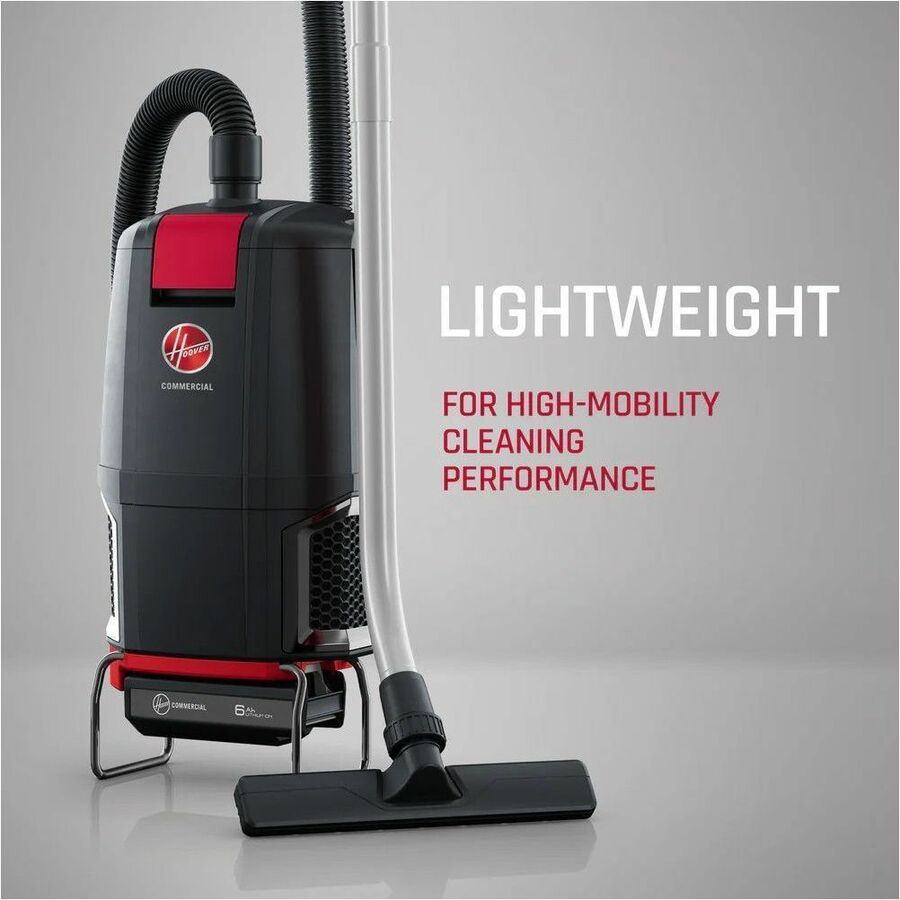 450 W Motor - Bagged - Hose, Wand - 5 ft Hose Length - HEPA - 607.4 gal/min - DC Supply - Battery Rechargeable - 40 V DC - 12.50 A - 450 W Rated Input Power - 71 dB(A) Noise Level - Black