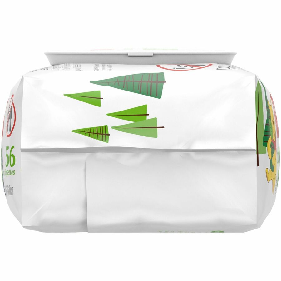 Huggies Natural Care Sensitive Baby Wipes, White, 6.60" x 7.70", 56 Wipes per Soft Pack, 1 Pack