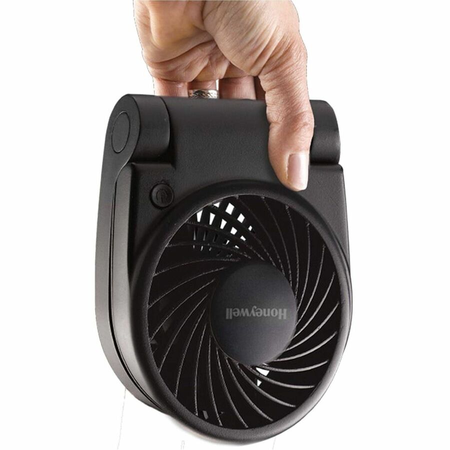 1 Speed - Carrying Handle, Compact, Foldable - 12.5" Height x 4.7" Width - Black