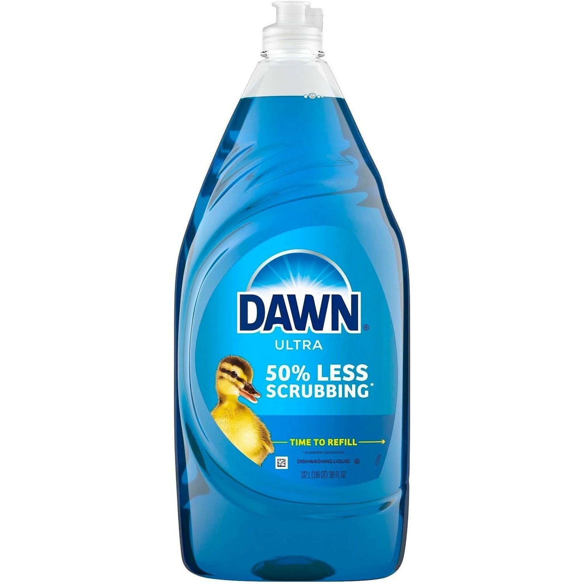 Dawn Ultra Dish Liquid Soap, Blue, Liquid, 38 fl oz (1.2 quart), 1 Bottle