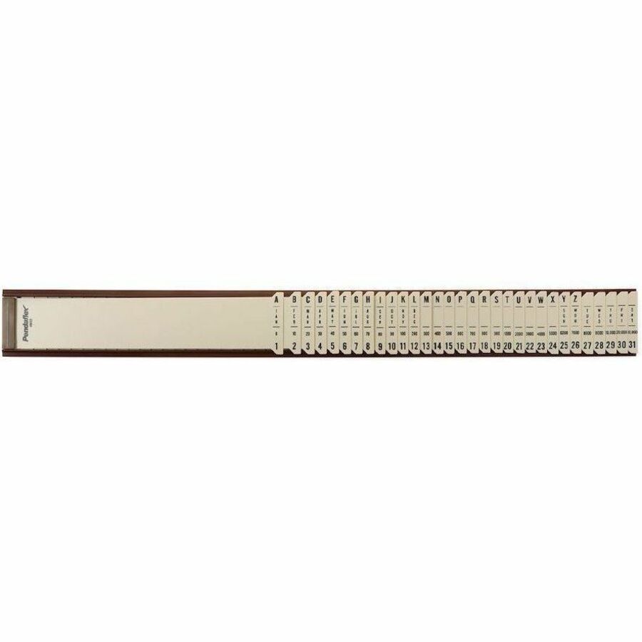 2.50" Width x 23.25" Length - Non-skid Base - Gray - Plastic - 1 Each