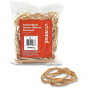 Universal Standard Rubber Bands, Size #33, 3.5" x 0.1", Beige, Rubber, 160 Pack
