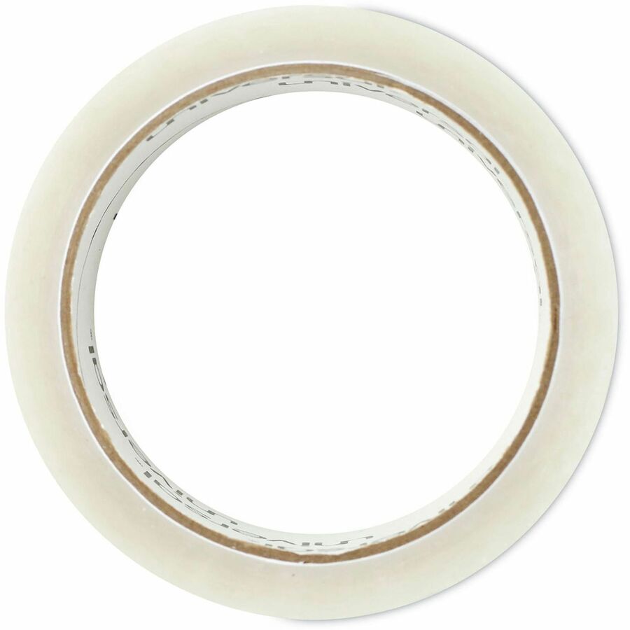 54.60 yd Length x 1.88" Width x 2 mil Thickness - 3" Core - Clear - Synthetic Rubber - Plastic Backing - 1 Roll