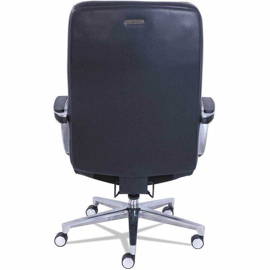 Black Seat Color - Gel, Memory Foam Seat Material - Black Back Color - High Back - 5-star Base - Bonded Leather - Armrest - 1 Each