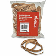 Universal Standard Rubber Bands, Size #64, 3.5" x 0.3", Beige, Rubber, 80 Pack