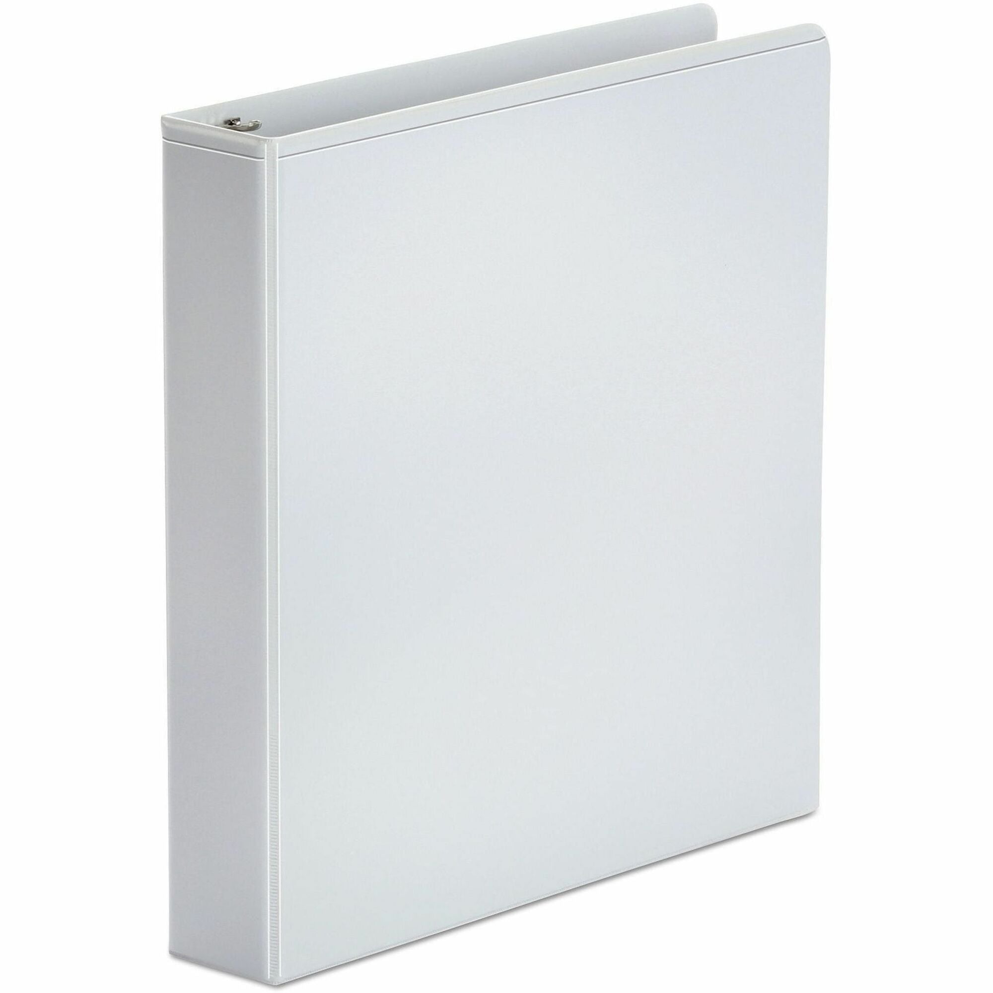 1 1/2" Binder Capacity - 275 Sheet Capacity - 3 Ring(s) - Fastener(s): Ring - Pocket(s): 2, Inside Front & Back - Polypropylene - White - Non-stick - 1 Each