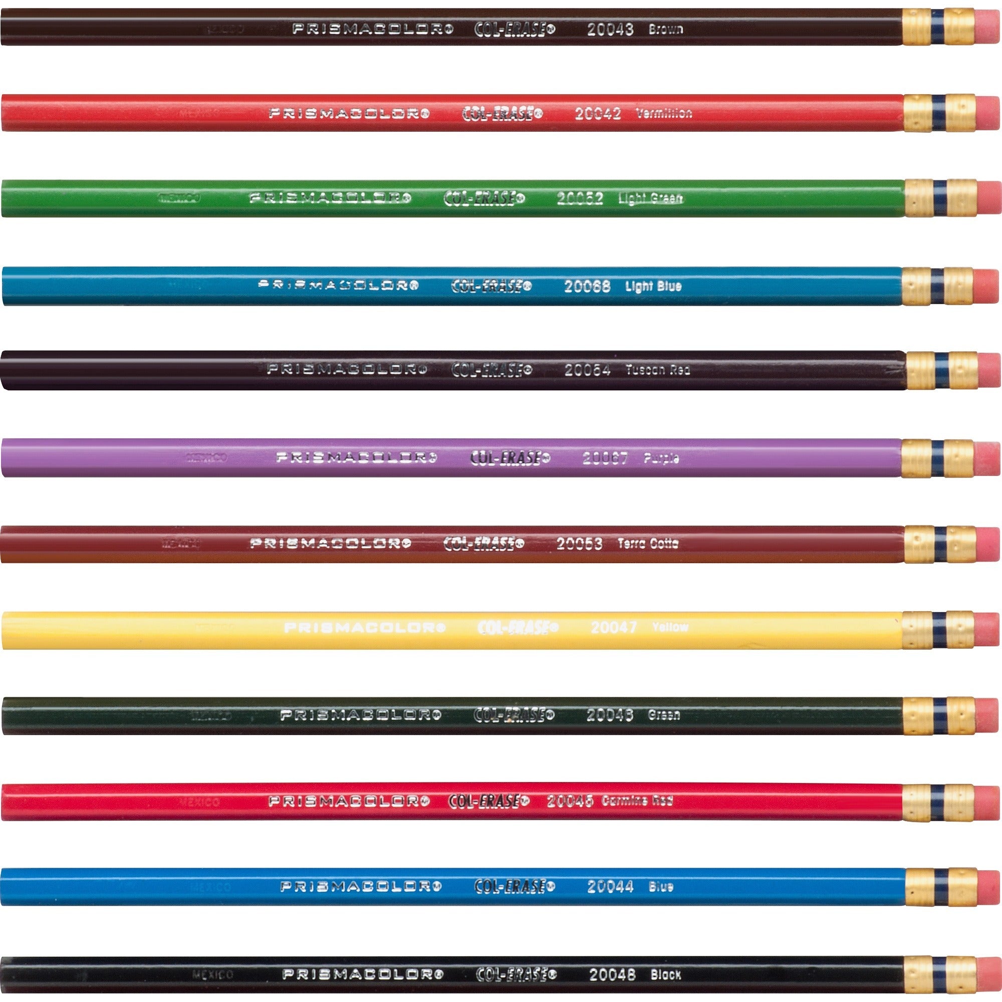 Tuscan Red, Terracotta, Blue, Carmine Red Lead - Assorted Barrel - 12 / Set