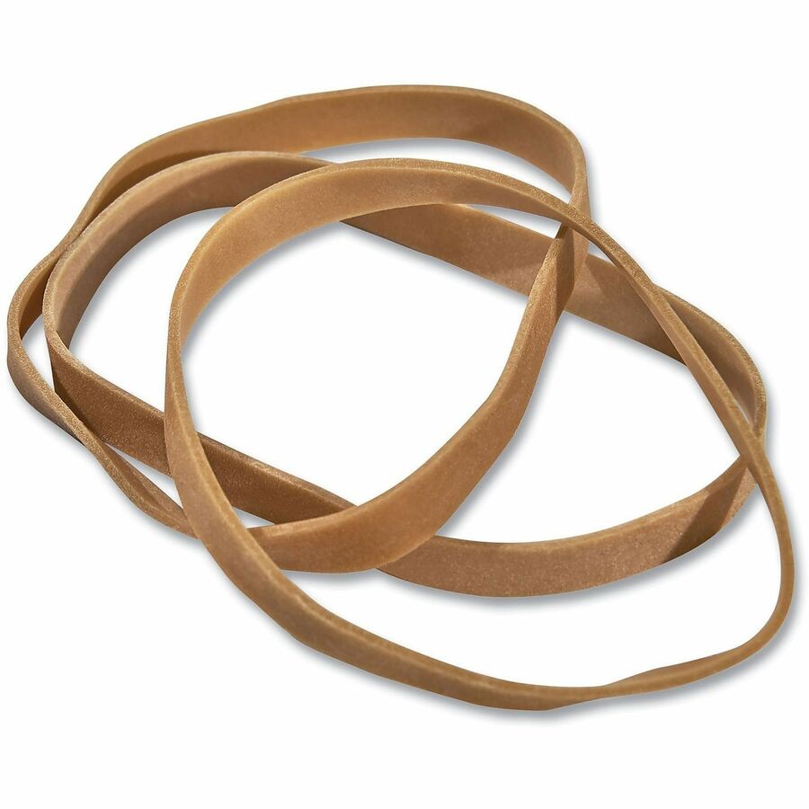 Universal Standard Rubber Bands - Size: #64 - 3.5" Length x 0.3" Width - Elastic - Rubber - Beige - 320 / Pack