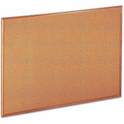 Universal Bulletin Board - 36" Board Height x 48" Board Width x 1.20" Board Depth - Brown Natural Cork, Tan Surface - Durable, Self-healing - Oak Wood Frame - 1 Each
