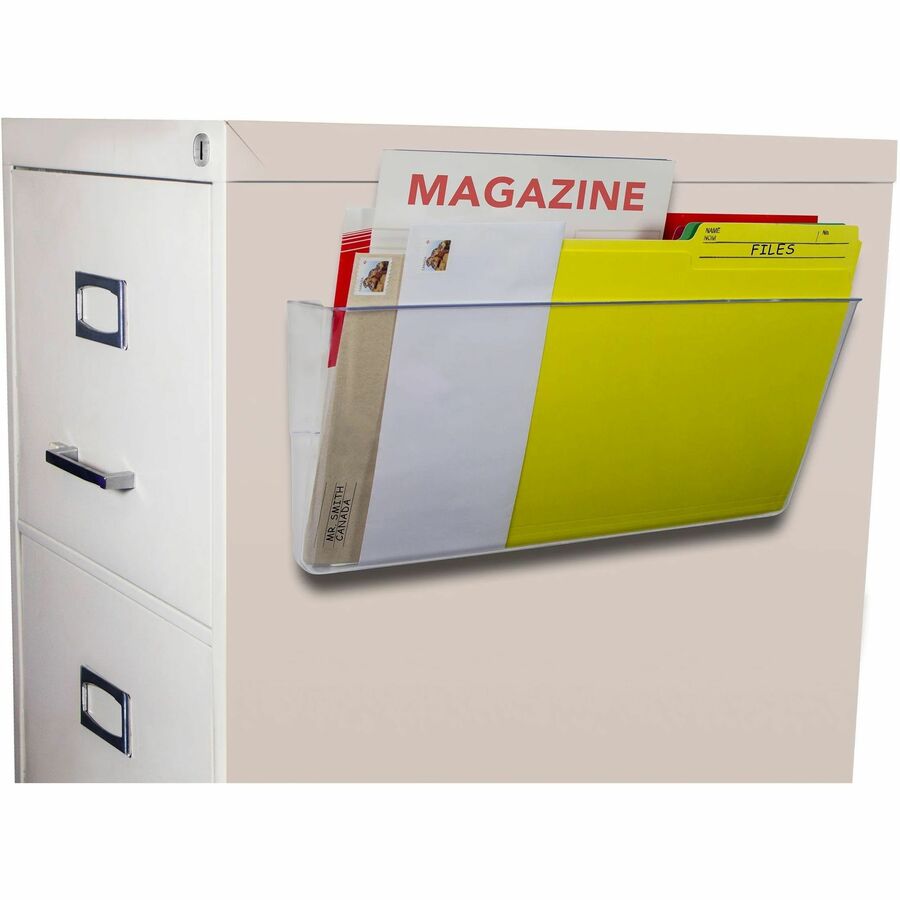 500 x Sheet - 7" Height x 16" Width x 4" Depth - Unbreakable, Magnetic, Adhesive, PVC Free, BPA Free - Clear - Poly - 1 Each