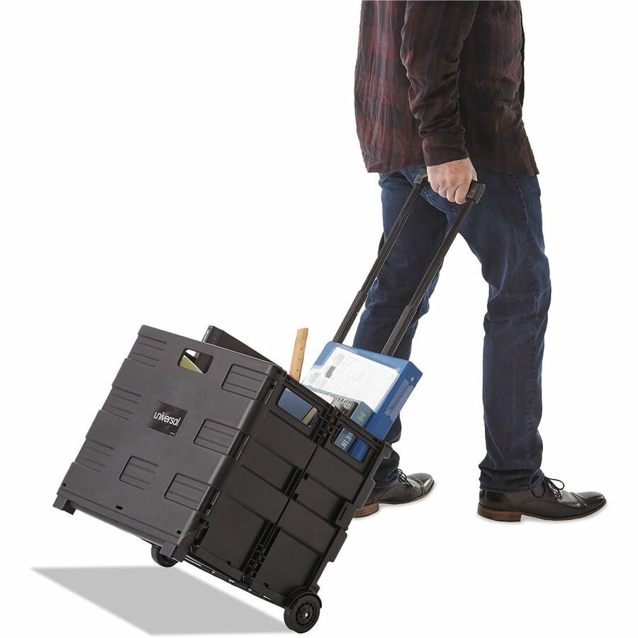External Dimensions: 18.3" Width x 15" Depth x 39.4" Height - Plastic - Black - 1 Each