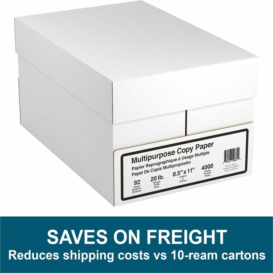DSE 8 Ream Multipurpose Copy Paper - 4000 Sheets