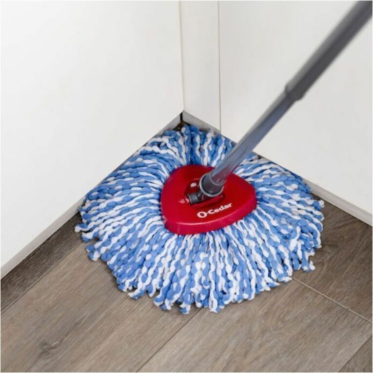 O-Cedar EasyWring Rinse Clean Mop Refill, Microfiber, Multi-Color, 2 Pack