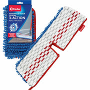 O-Cedar Hardwood Floor 'N More 3-Action Mop Refill