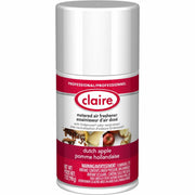 Claire Metered Air Freshener with Ordenone, Dutch Apple Scent, Aerosol, 7 fl oz, Covers 6000 ft³, Lasts 30 Days, 1 Each