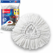 O-Cedar EasyWring Spin Mop Refill, Microfiber, Multi-Color, 1 Each