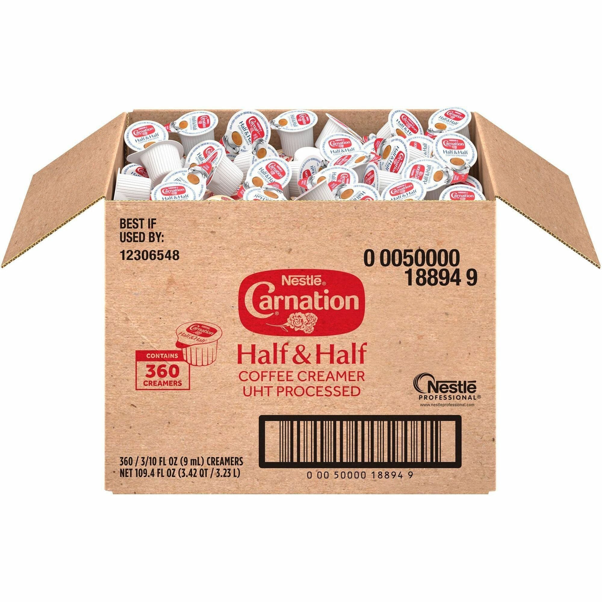 Half and Half Flavor - 360 / Carton