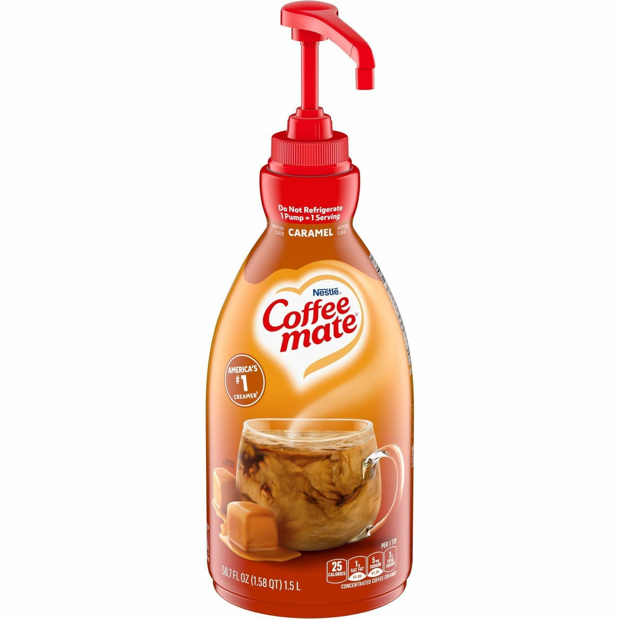 Artificial Caramel Flavor - 50.70 fl oz (1.50 L) - 300 ServingBottle - 1 Each