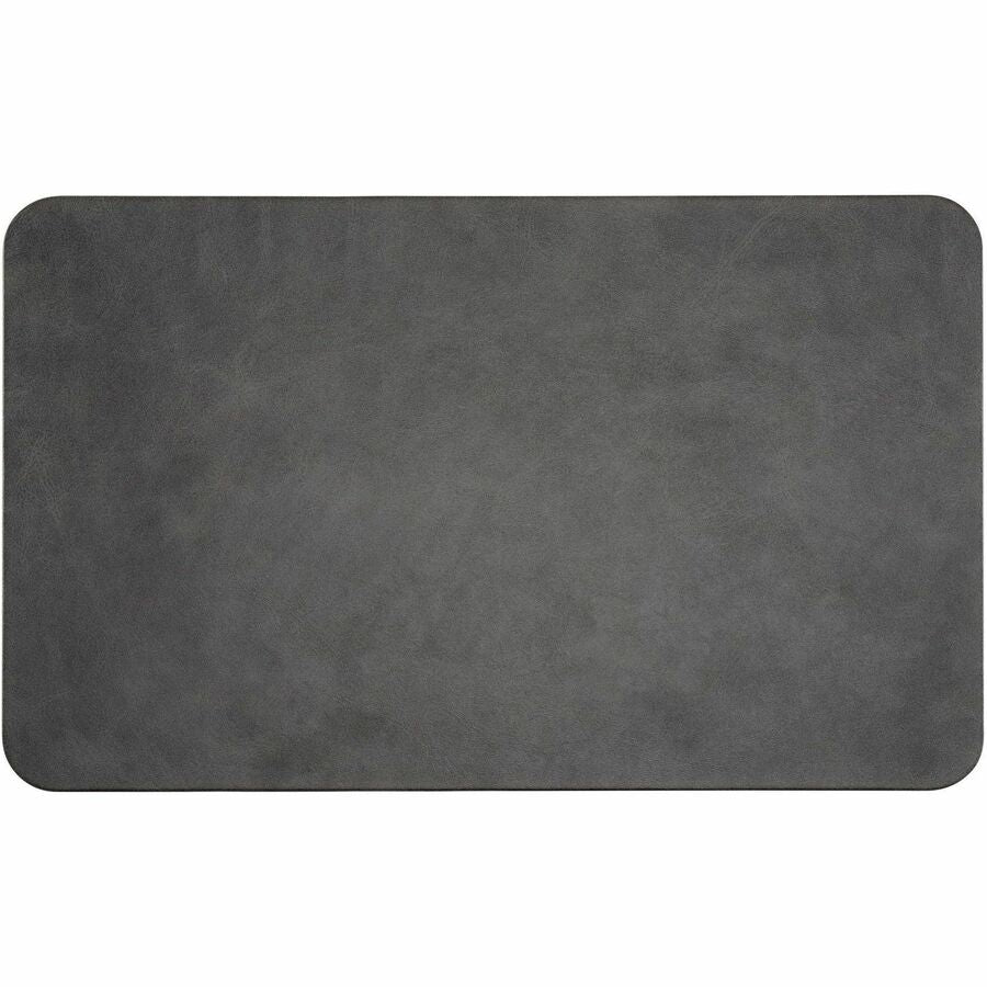 0.25" Height x 14.20" Width x 8.60" Depth - Black - Vegan Leather, Leatherette - Anti-skid, Wear Resistant, Fray Resistant - Mouse - 1 Each