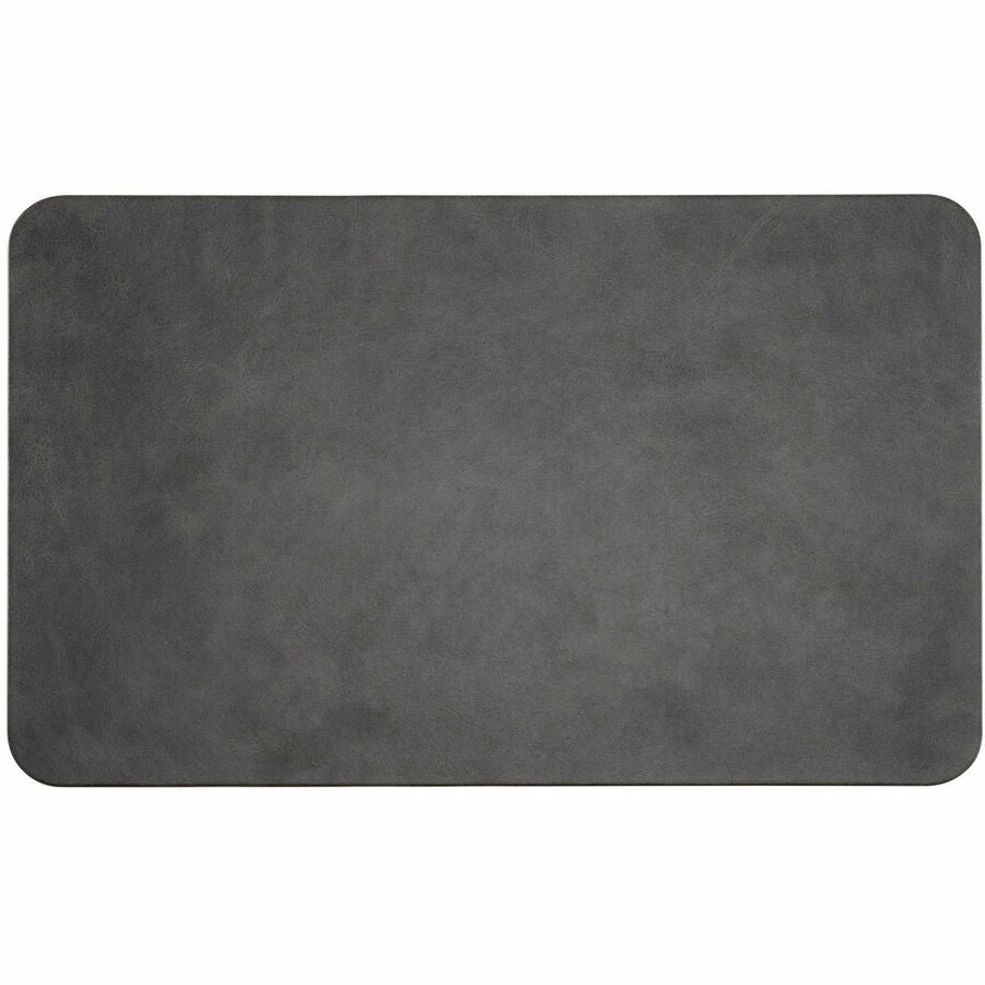 0.25" Height x 14.20" Width x 8.60" Depth - Black - Vegan Leather, Leatherette - Anti-skid, Wear Resistant, Fray Resistant - Mouse - 1 Each
