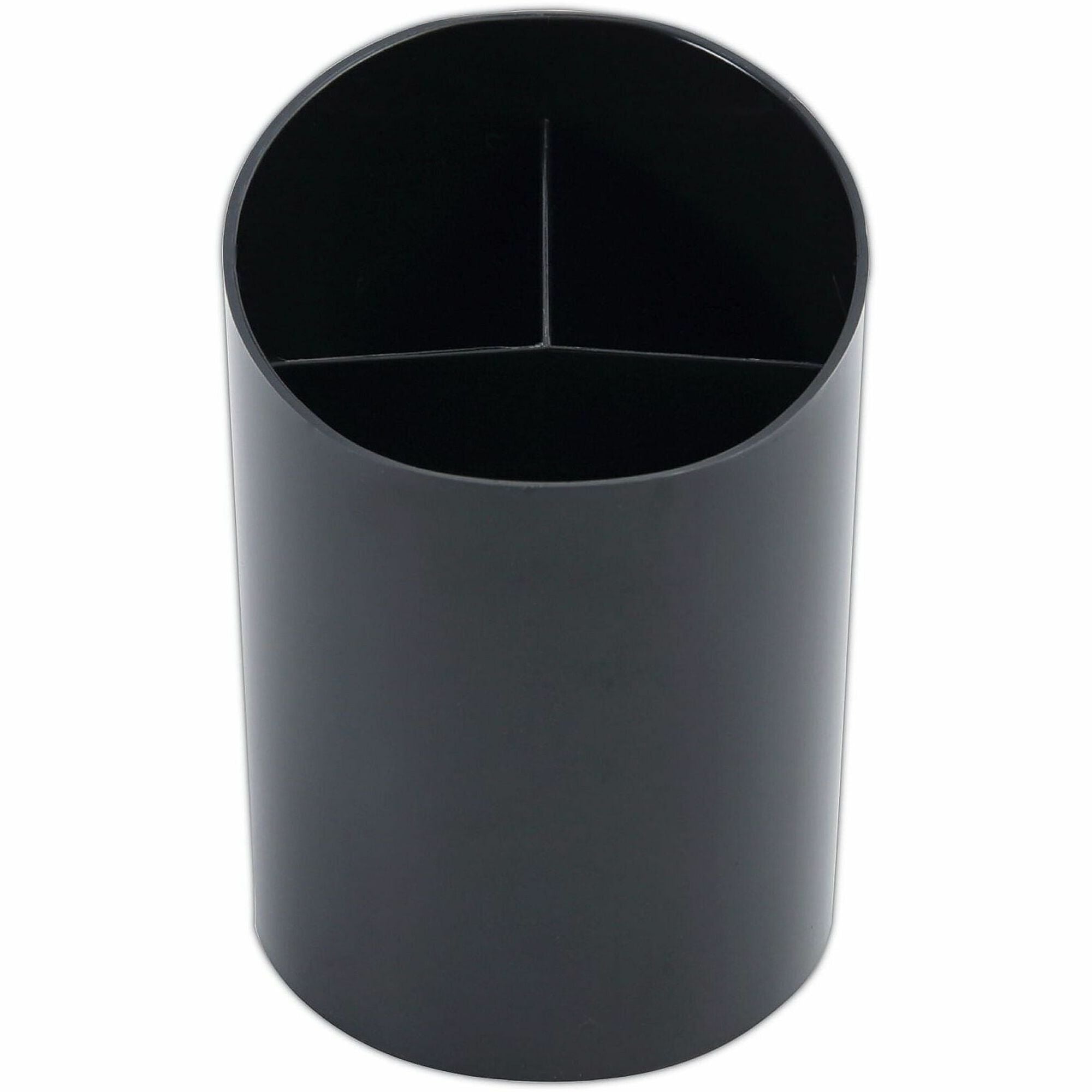 5.6" Height x 4.4" Width x 4.3" Depth - Plastic - Black - Recyclable, Compact, Sturdy - 1 Each