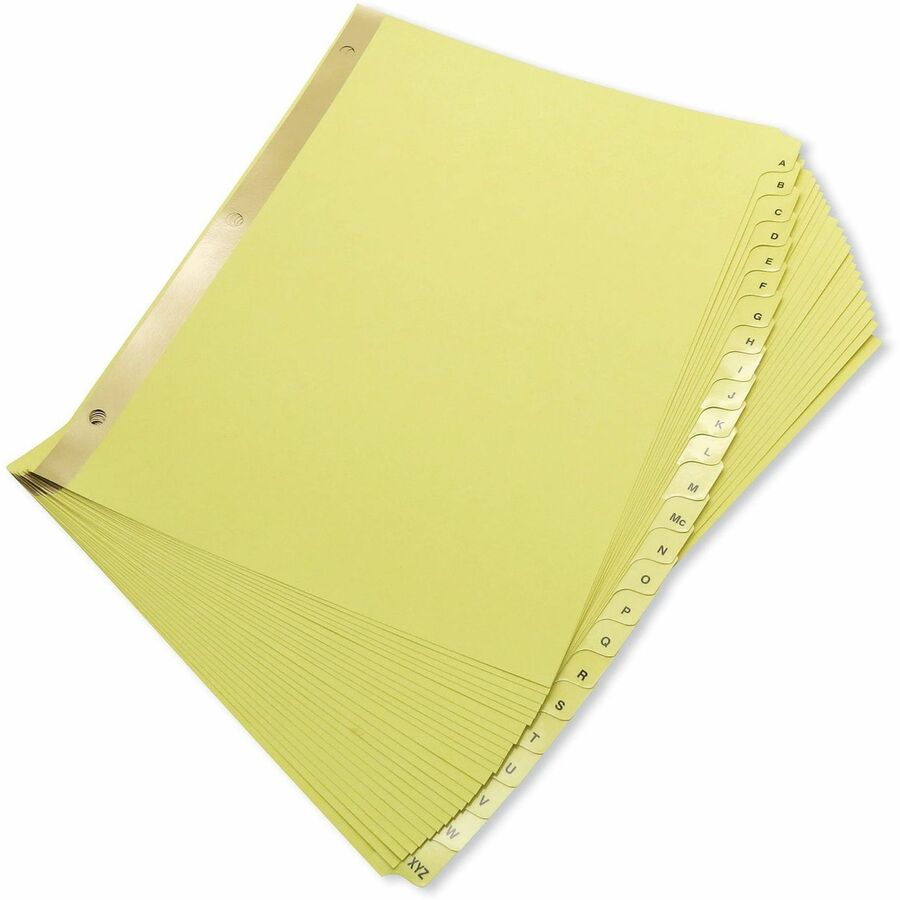 Universal Printed Alpha Index Dividers