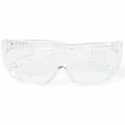 Medline Visitor Safety Glasses - Regular - Clear - Latex-free, Comfortable, Disposable - 1 Each