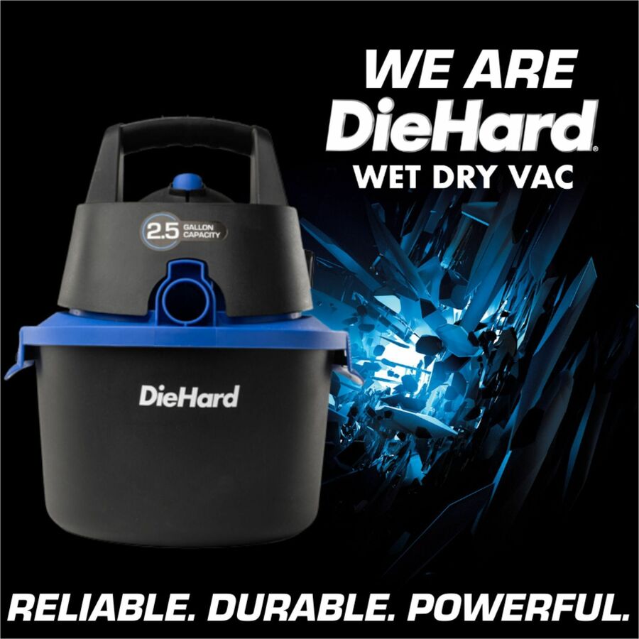 DieHard 2.5-Gallon 2.5 HP Wet/Dry Vacuum